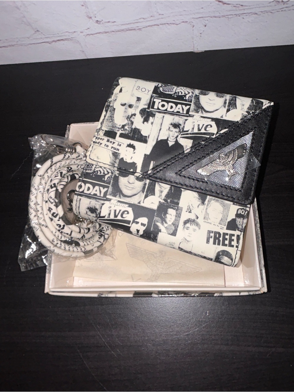 Boy London wallet crossbody NIB